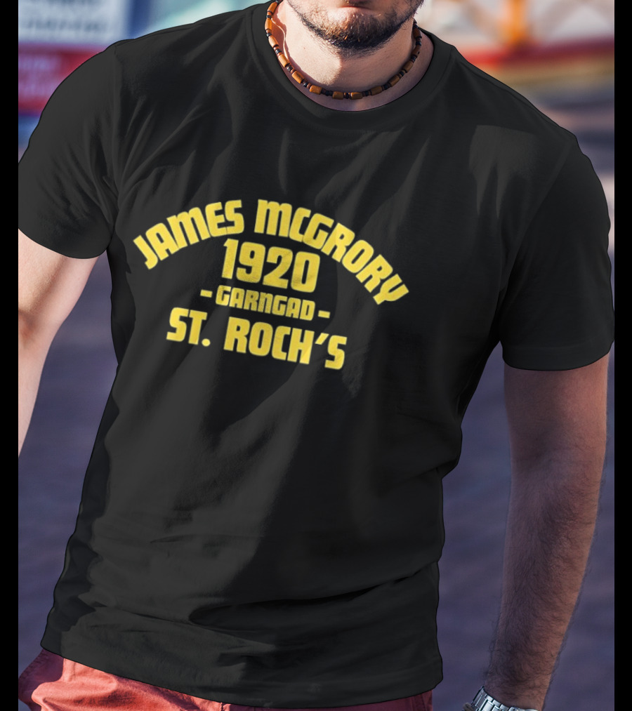 James McGrory 1920 Garngad St. Roch's Retro Football History T-Shirt