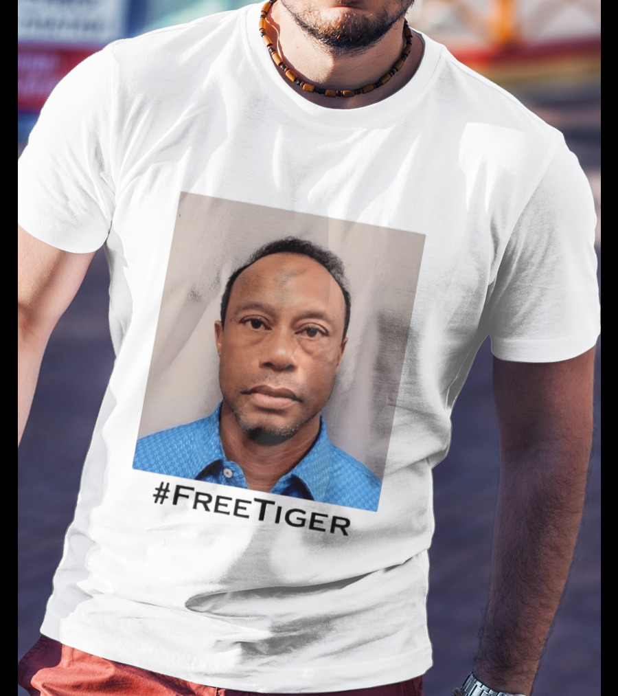 #FreeTiger Woods Golf Shot T-Shirt