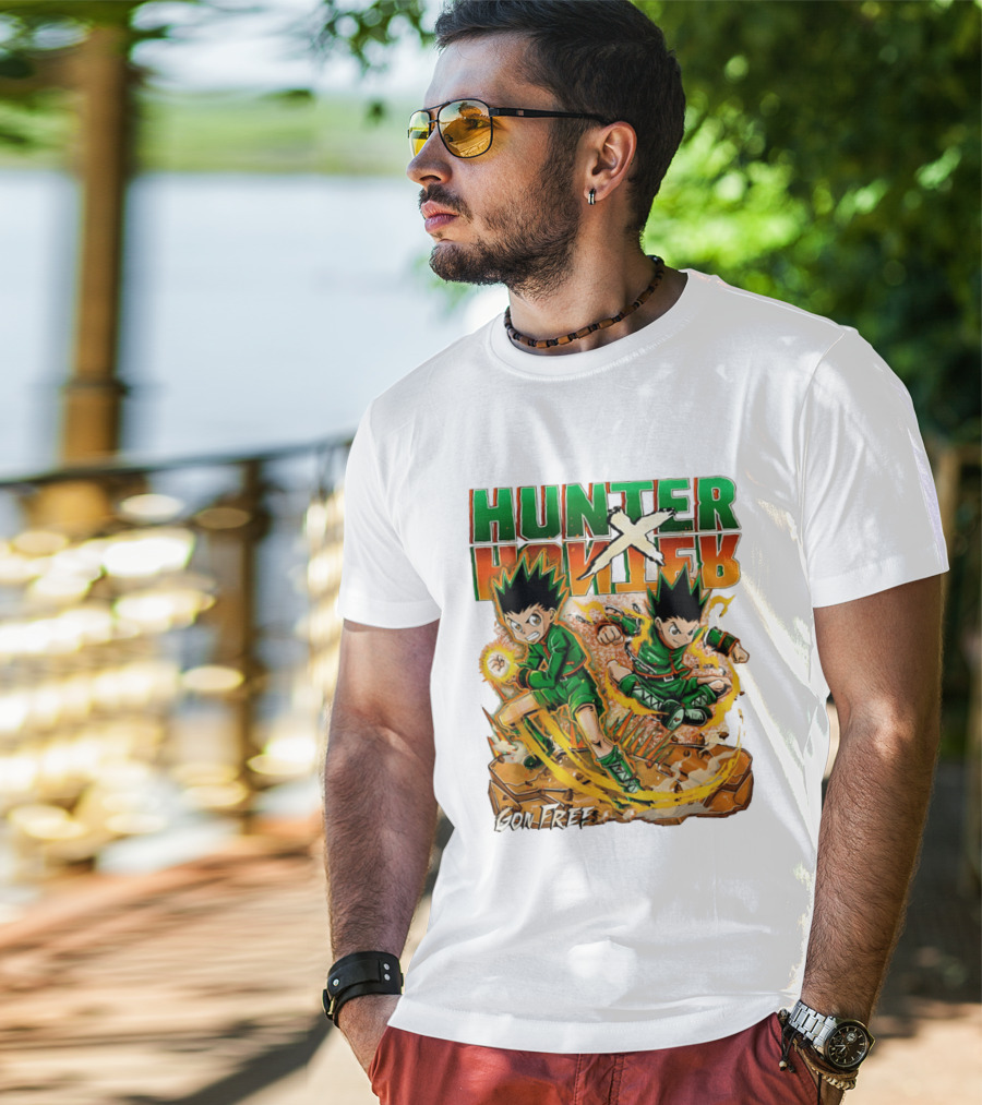 Hunter X Hunter Gon Freeces Energetic Battle Stance 2026 T-Shirt