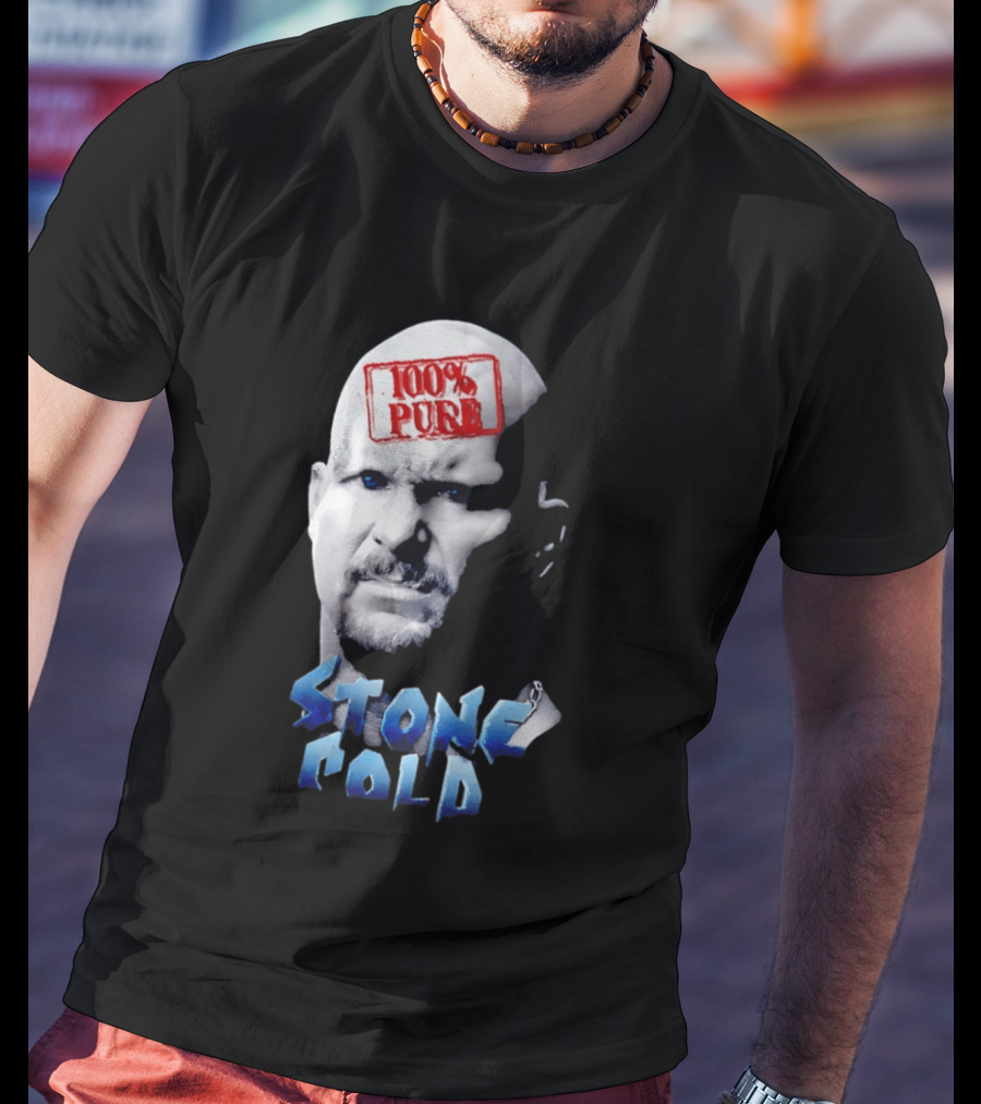 100% Pure Stone Cold Steve Austin T-Shirt