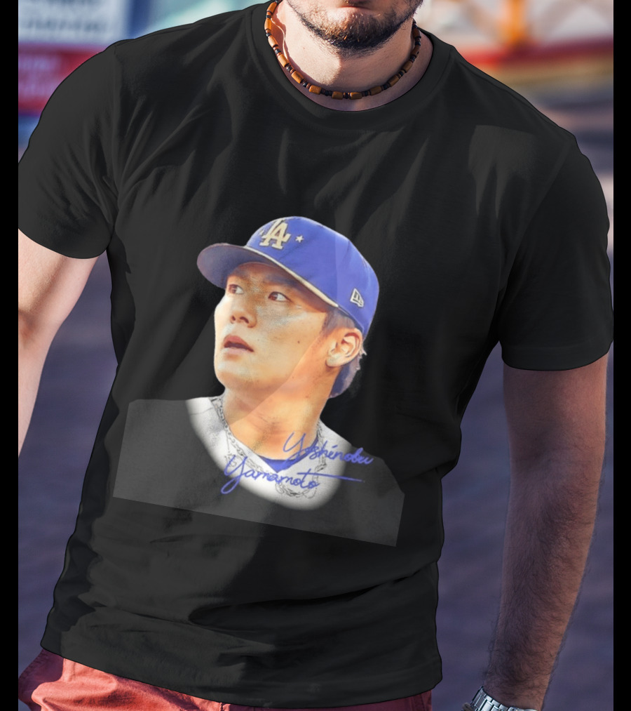 Yoshinobu Yamamoto Los Angeles Dodgers MLB 2026 Player T-Shirt