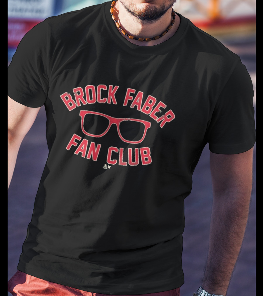 Brock Faber Fan Club Eyeglasses T-Shirt