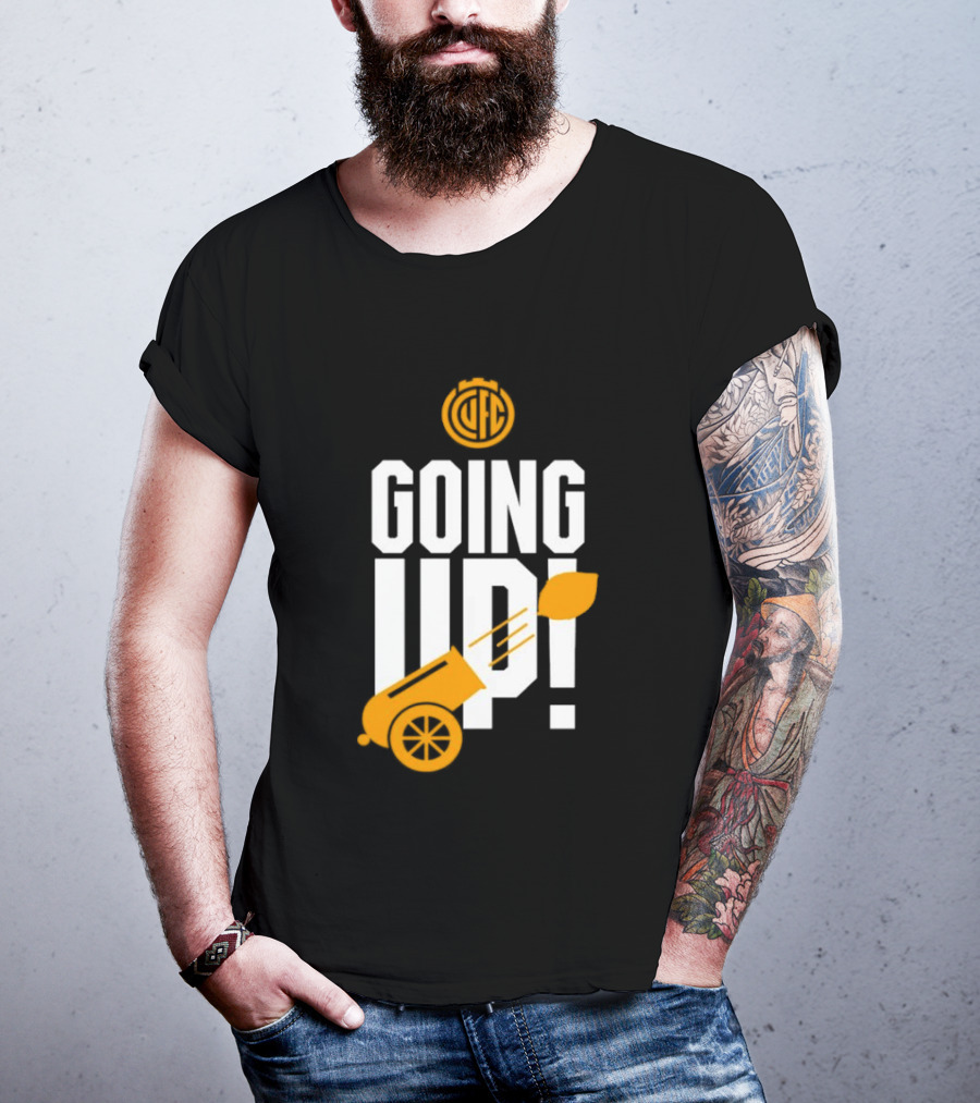 Cambridge United FC Going Up 2026 Cannonball Celebration T-Shirt
