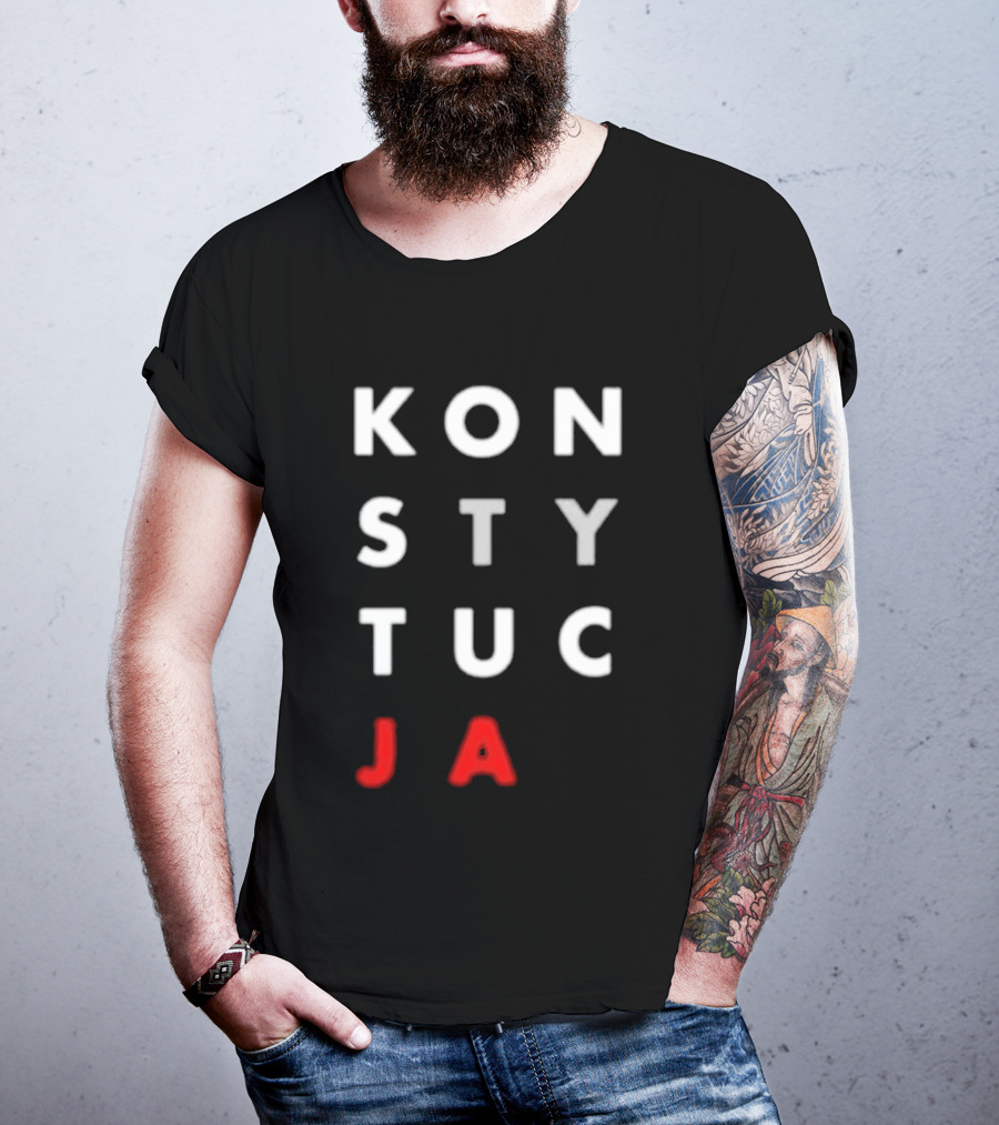 Konstytucja Polska Protest 2021 Koszulka T-Shirt