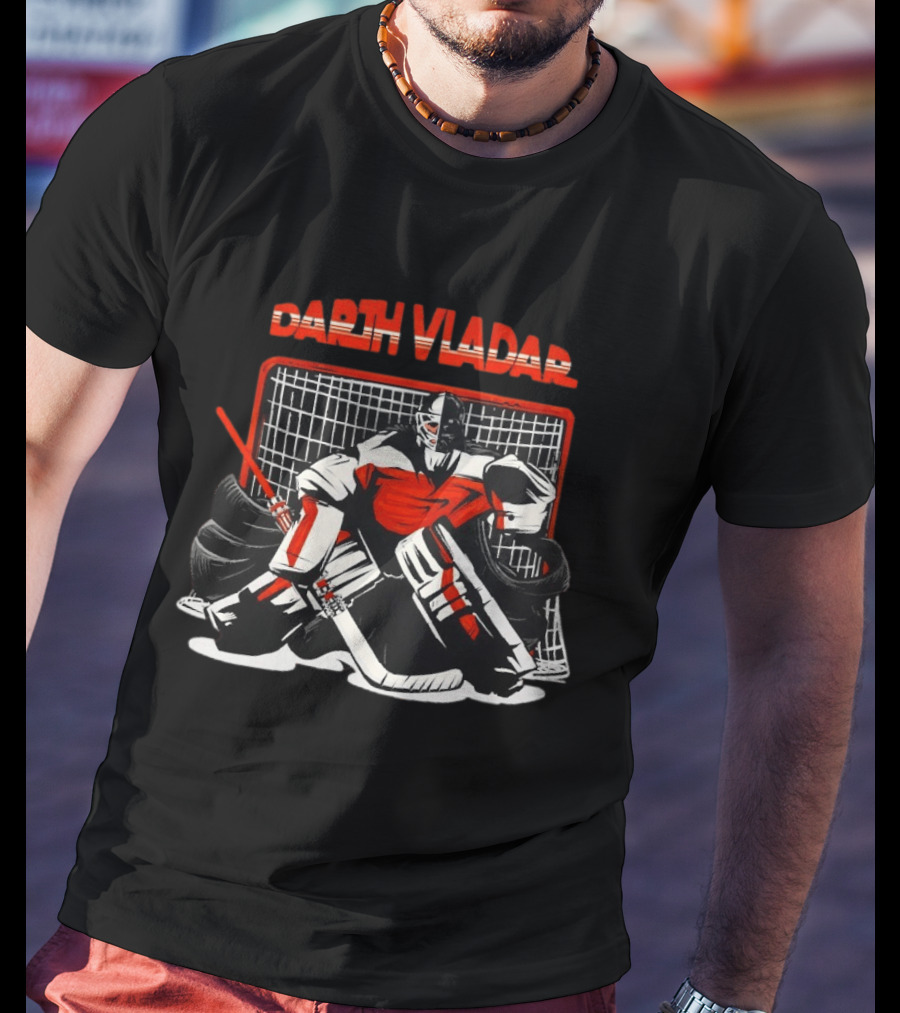Darth Vladar Goalie Dan Vladar Philadelphia Flyers Hockey T-Shirt