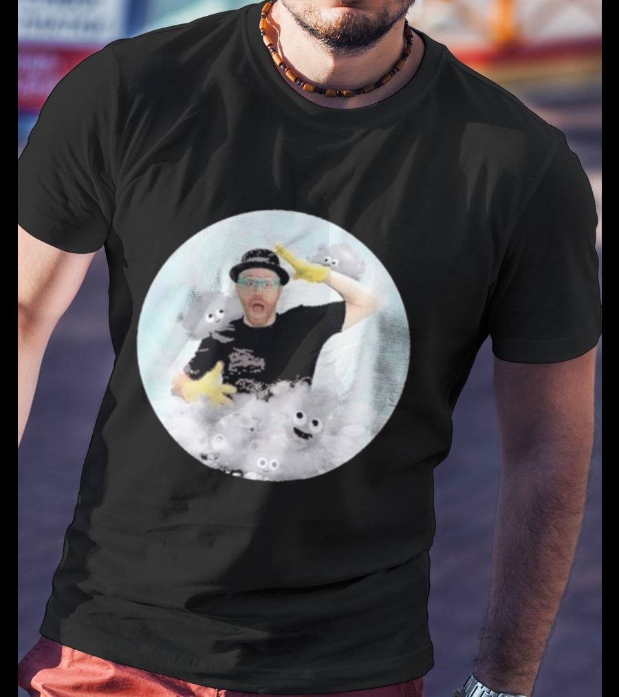 DJ Raphi The Cleaning Song Fun Suds Bubbles T-Shirt