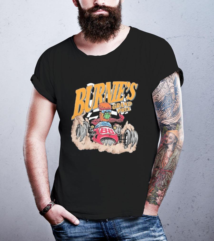 Burnie's Grand Prix Racing Miami Heat Court Culture 88 T-Shirt