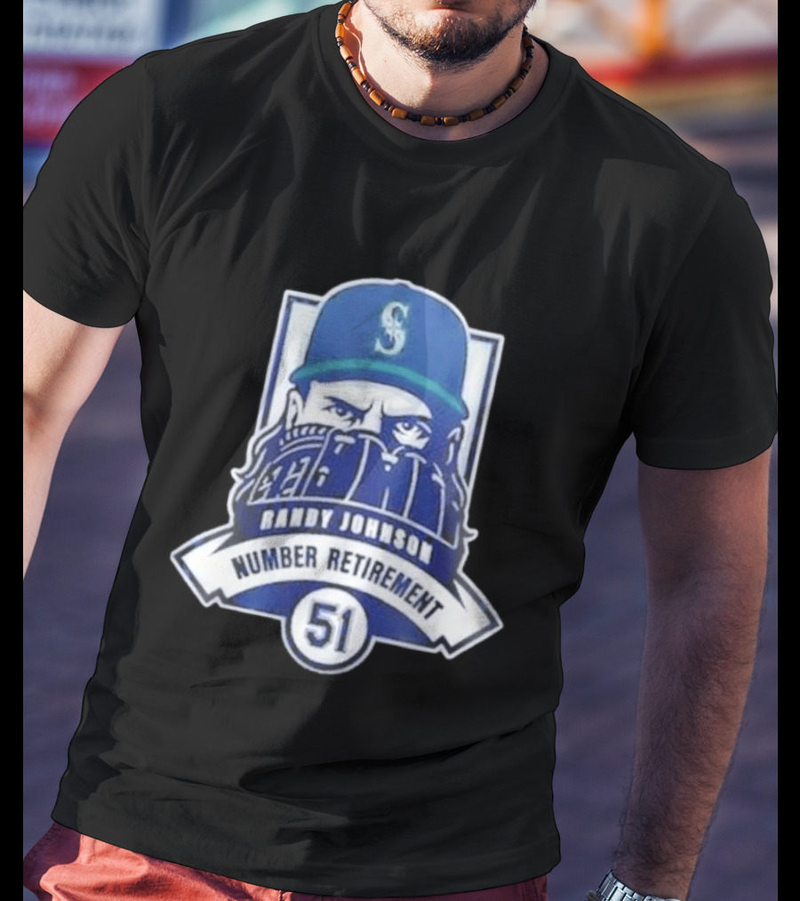Seattle Mariners Randy Johnson 51 Number Retirement Event 2026 T-Shirt