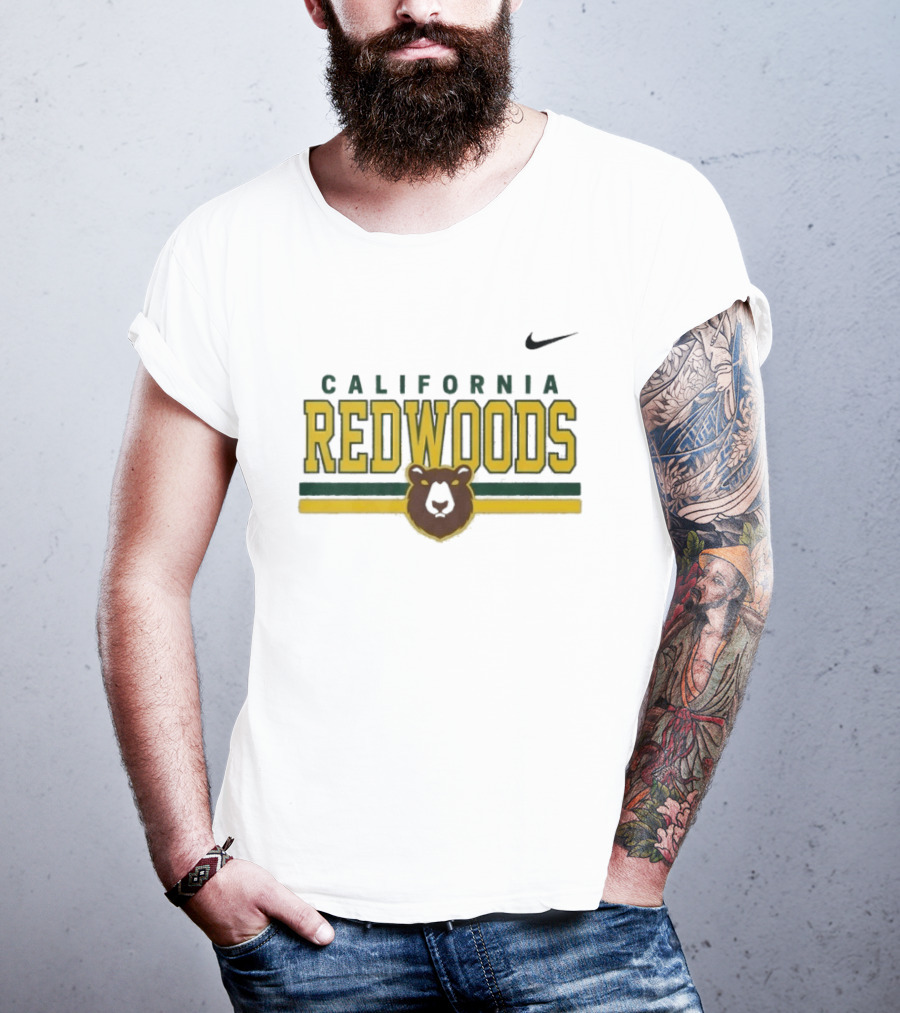 California Redwoods Bear Nike Dri FIT T-Shirt