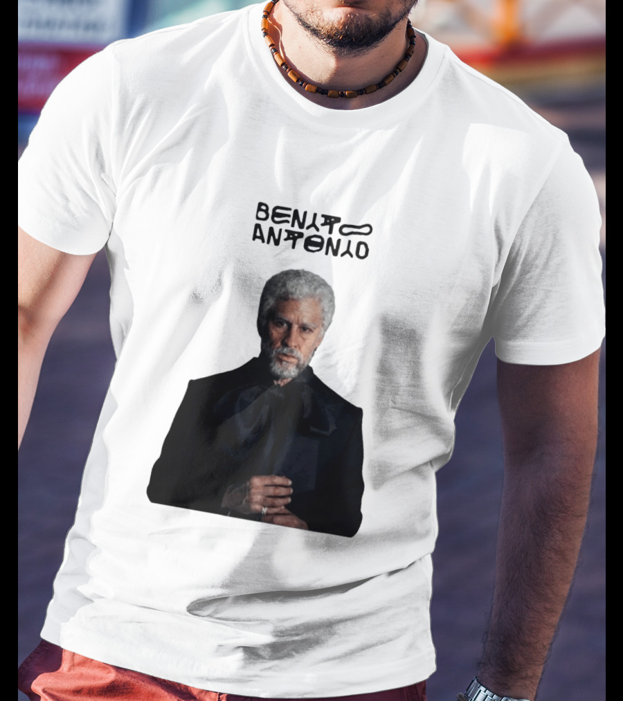 Benito Antonio Character In Black Outfit T-Shirt