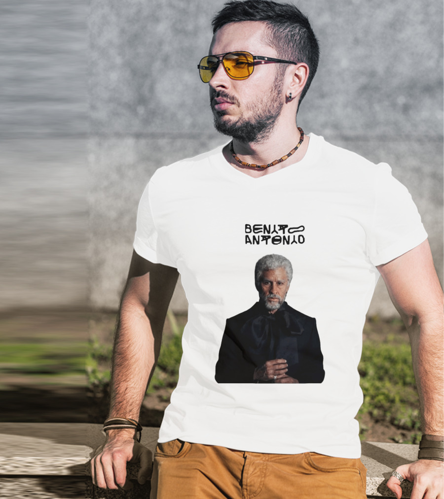 Benito Antonio Character In Black Outfit T-Shirt