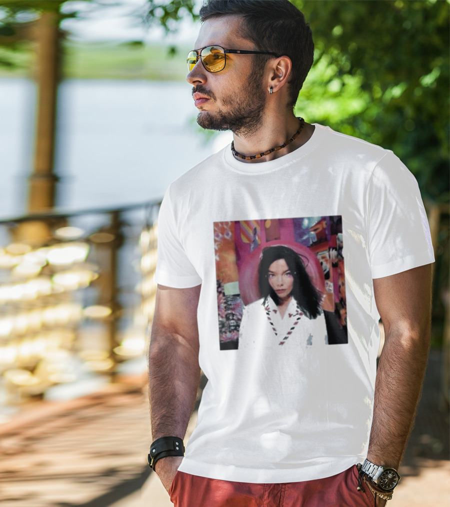 Bjork Post Album Cover Photographic Print T-Shirt