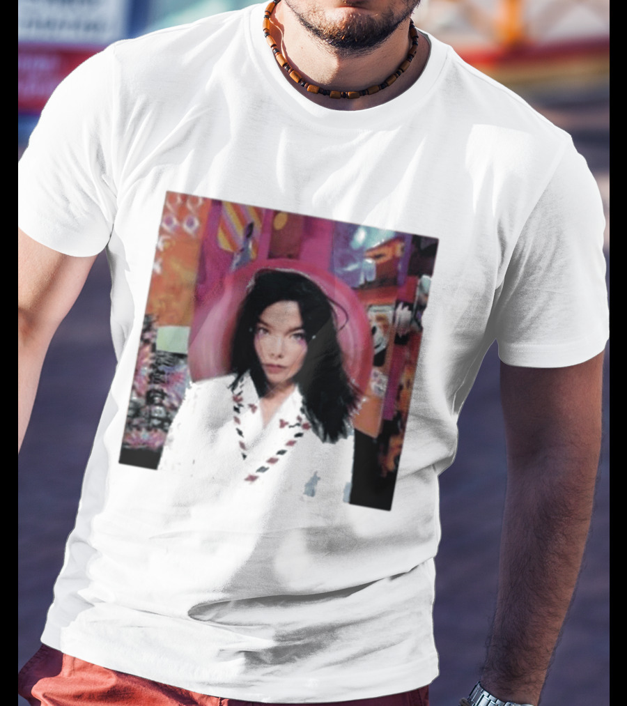 Bjork Post Album Cover Photographic Print T-Shirt