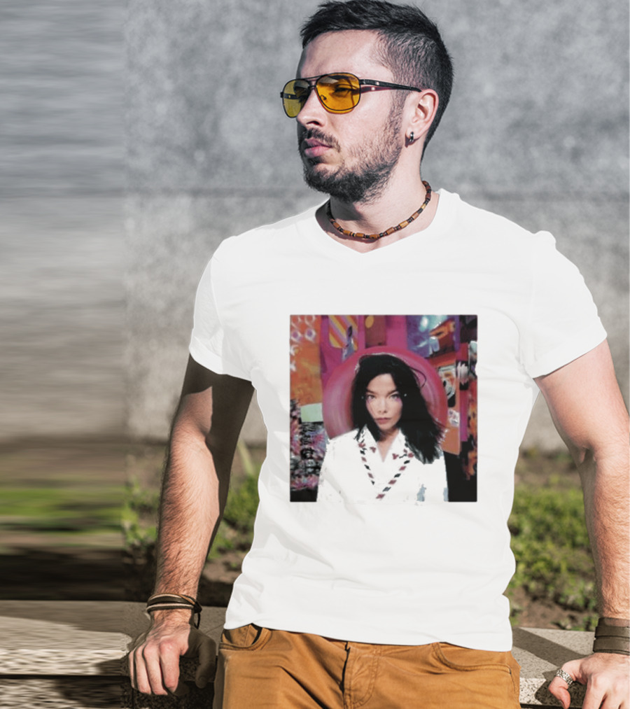 Bjork Post Album Cover Photographic Print T-Shirt