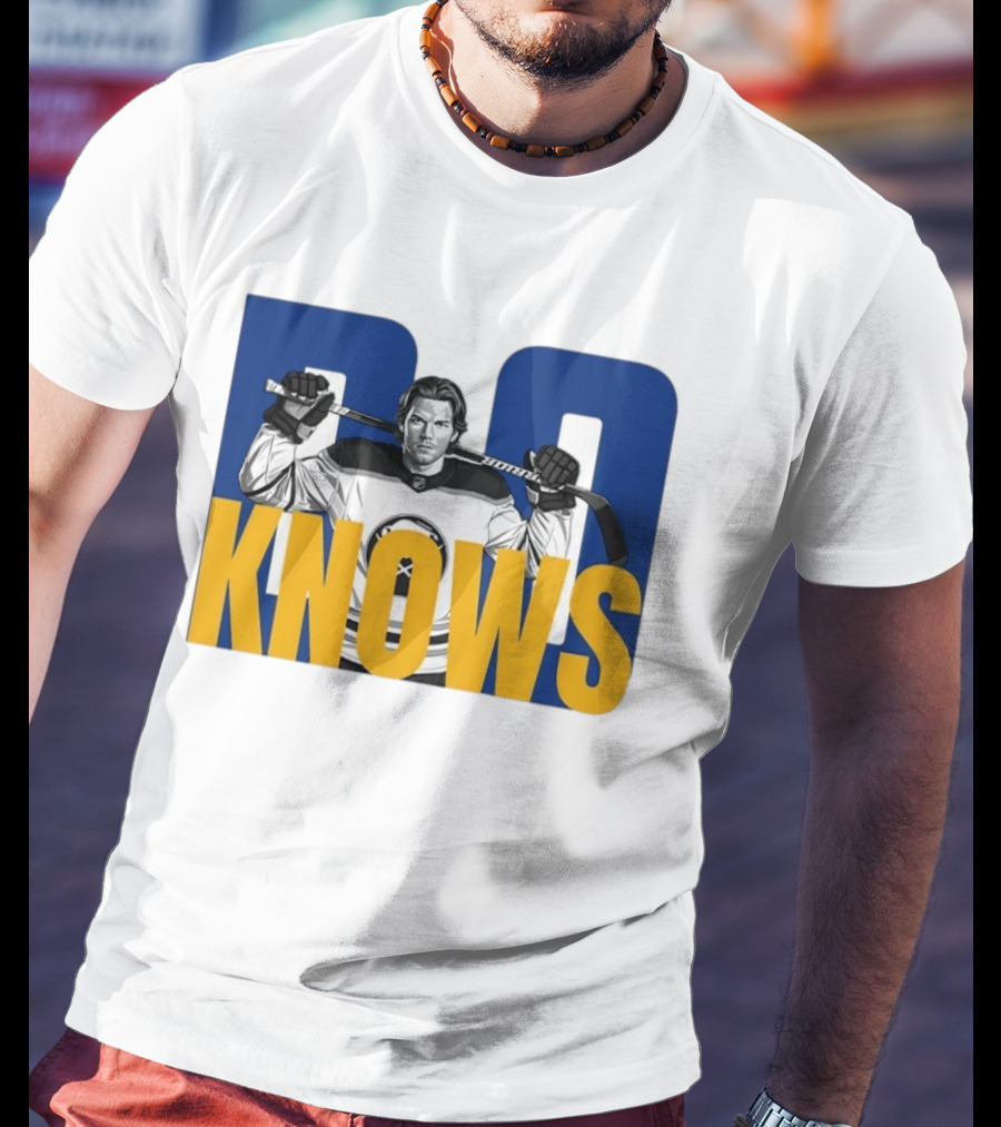 Bowen Byram Bo Knows Buffalo Sabres Hockey Jumper T-Shirt