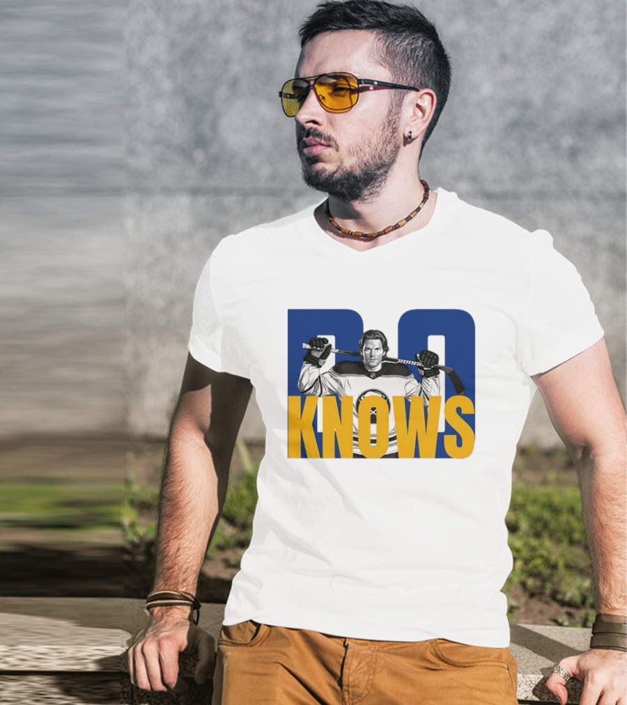 Bowen Byram Bo Knows Buffalo Sabres Hockey Jumper T-Shirt