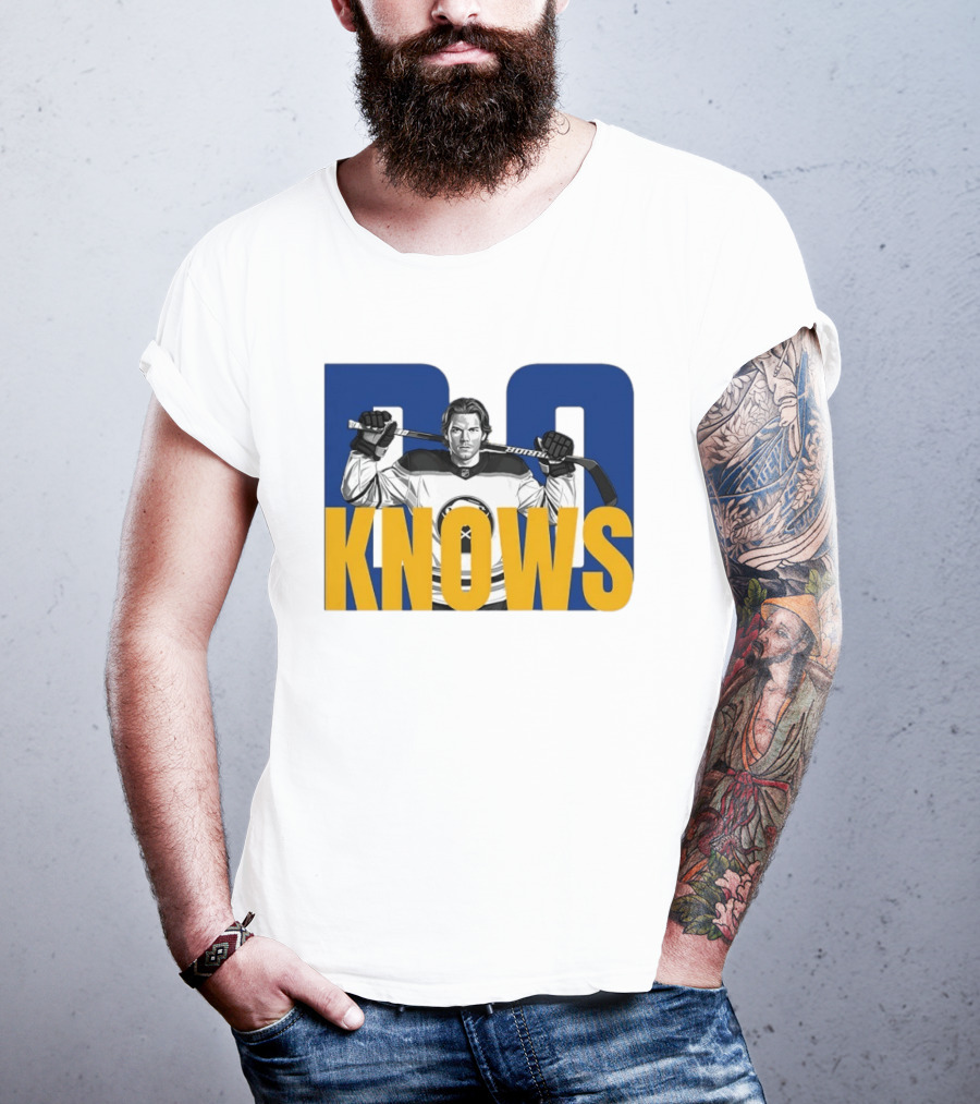 Bowen Byram Bo Knows Buffalo Sabres Hockey Jumper T-Shirt
