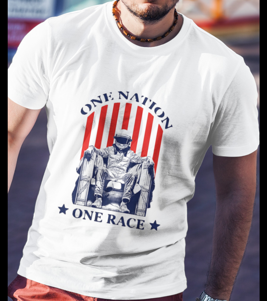 One Nation One Race Freedom 250 Grand Prix Racing Champion T-Shirt