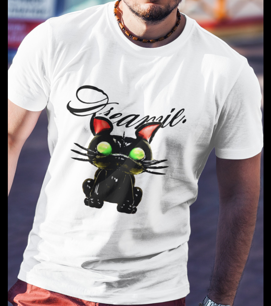 Dreamie Mariah The Scientist Black Cat Baby T-Shirt