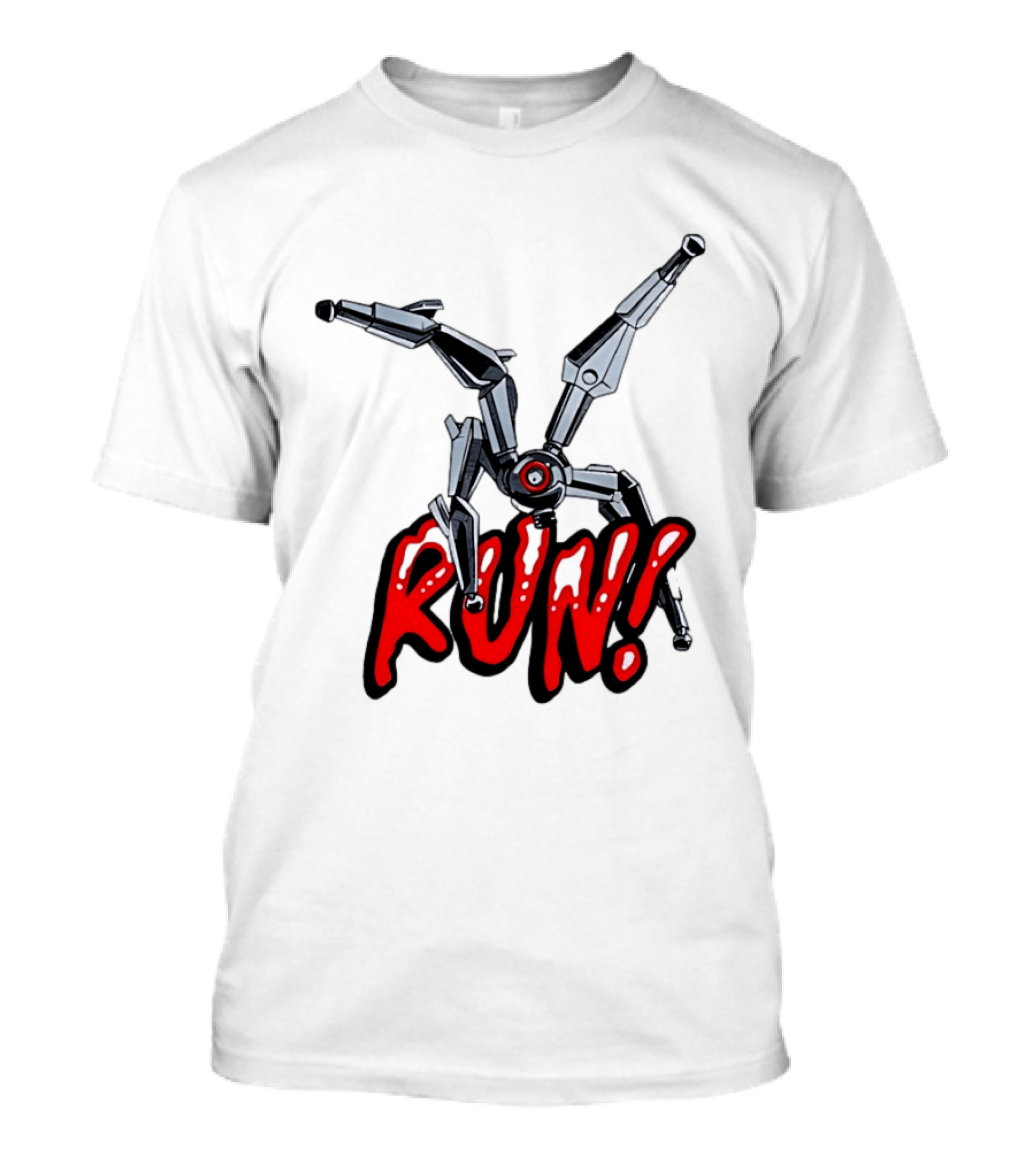 Robot Leaper ARC Raiders RUN Cyborg Invasion T-Shirt