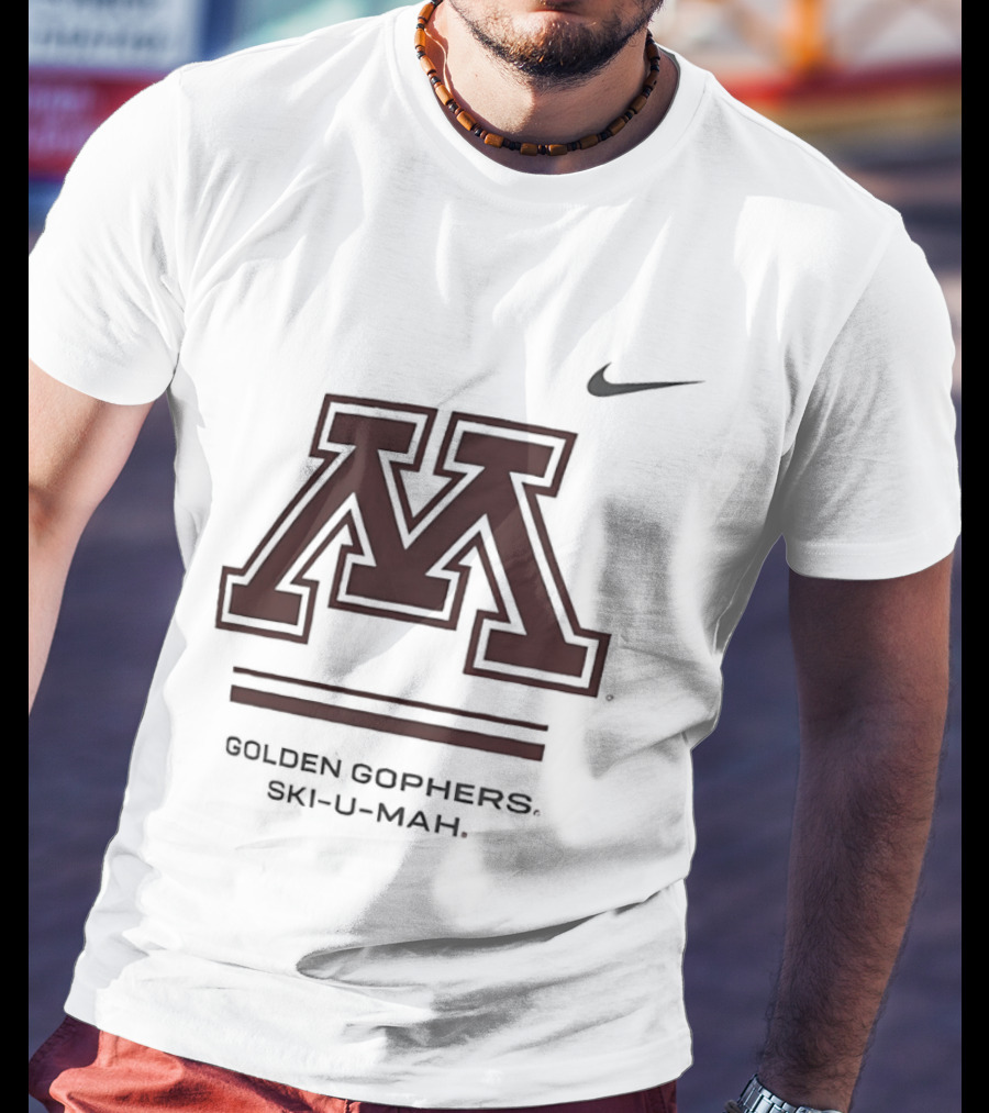 Minnesota Golden Gophers Ski U Mah Nike T-Shirt