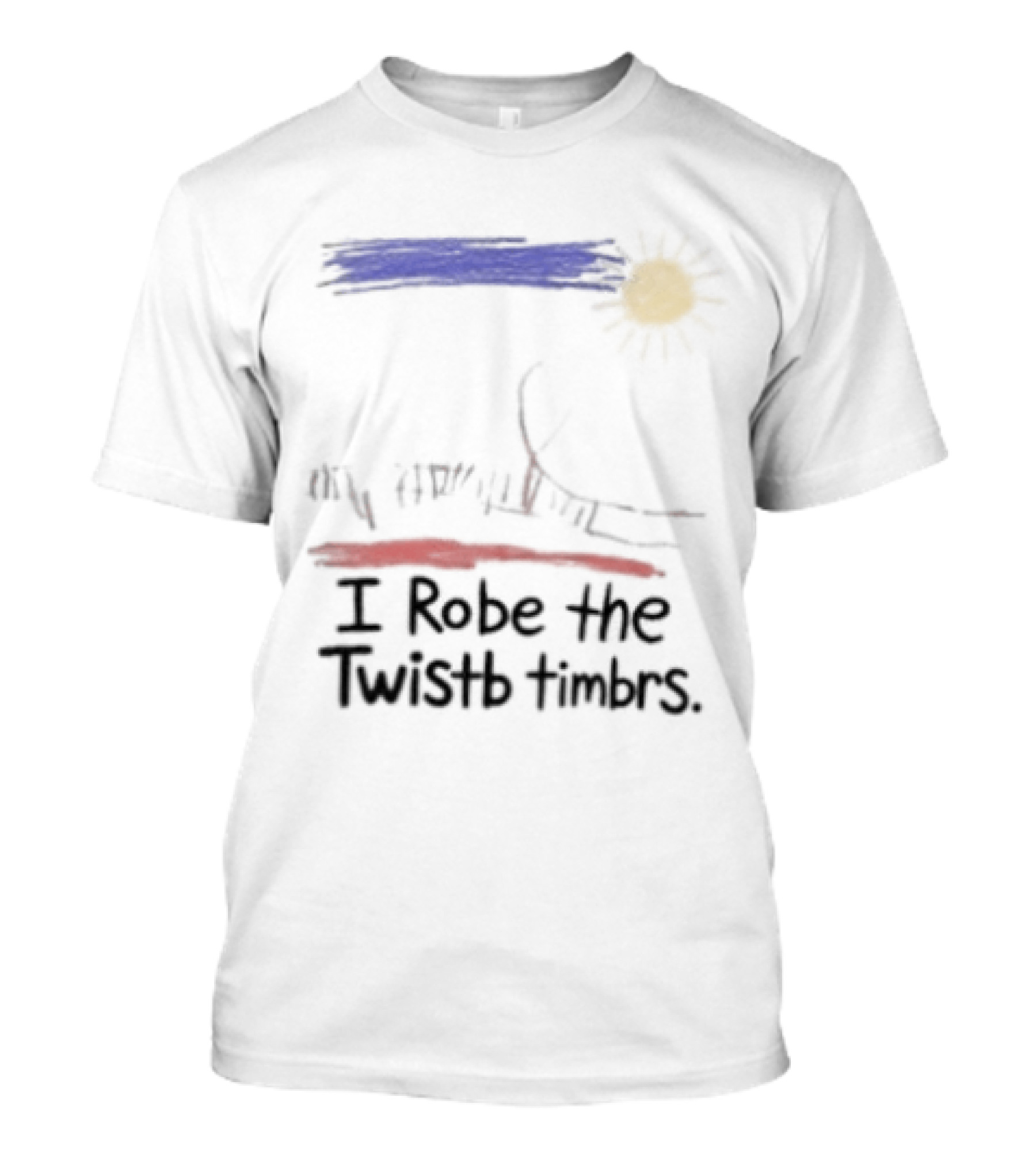 I Robe The Twistb Timbrs Sun And Tree T-Shirt