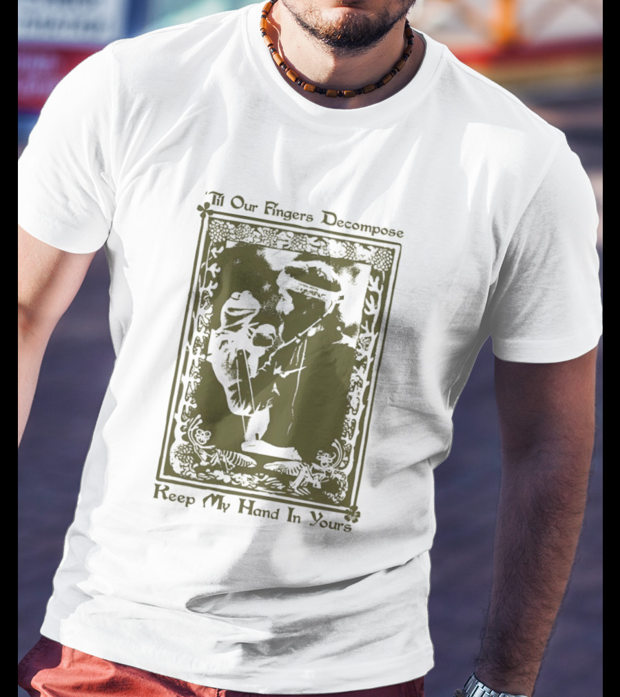 Noah Kahan Kermit The Frog 'Til Our Fingers Decompose Keep My Hand In Yours T-Shirt