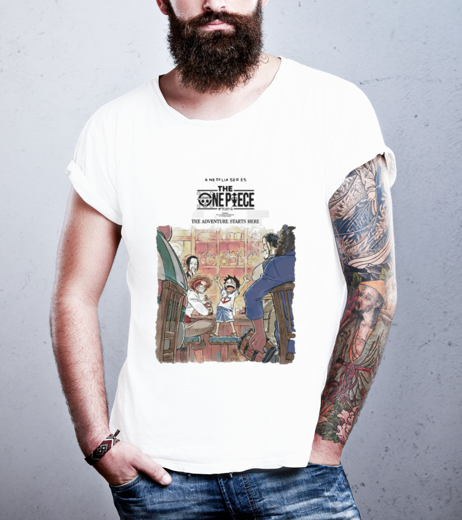 The One Piece Adventure Starts Here East Blue Remake By WIT Studio On Netflix February 2027 T-Shirt