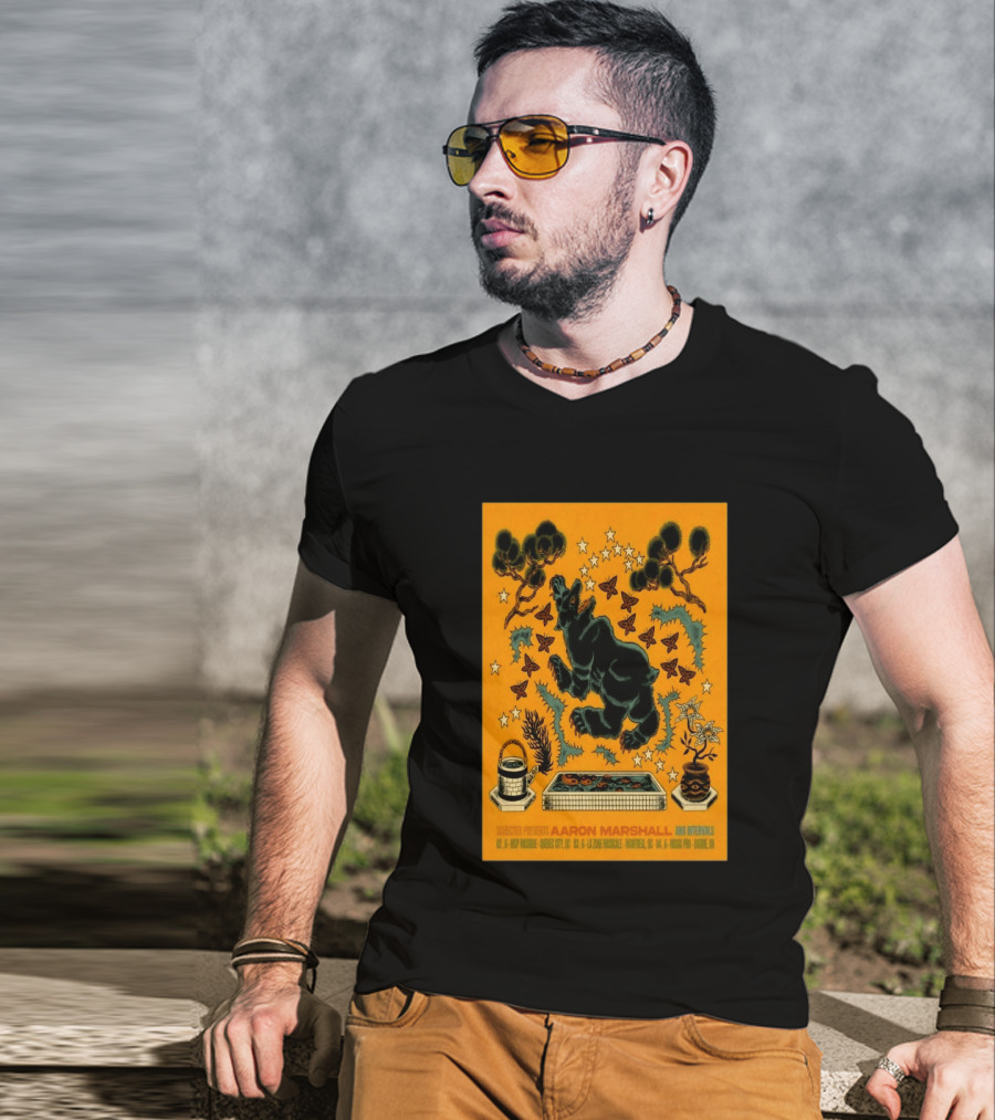 Aaron Marshall Intervals 2026 Canadian Clinic Tour Quebec City Montreal Barrie T-Shirt