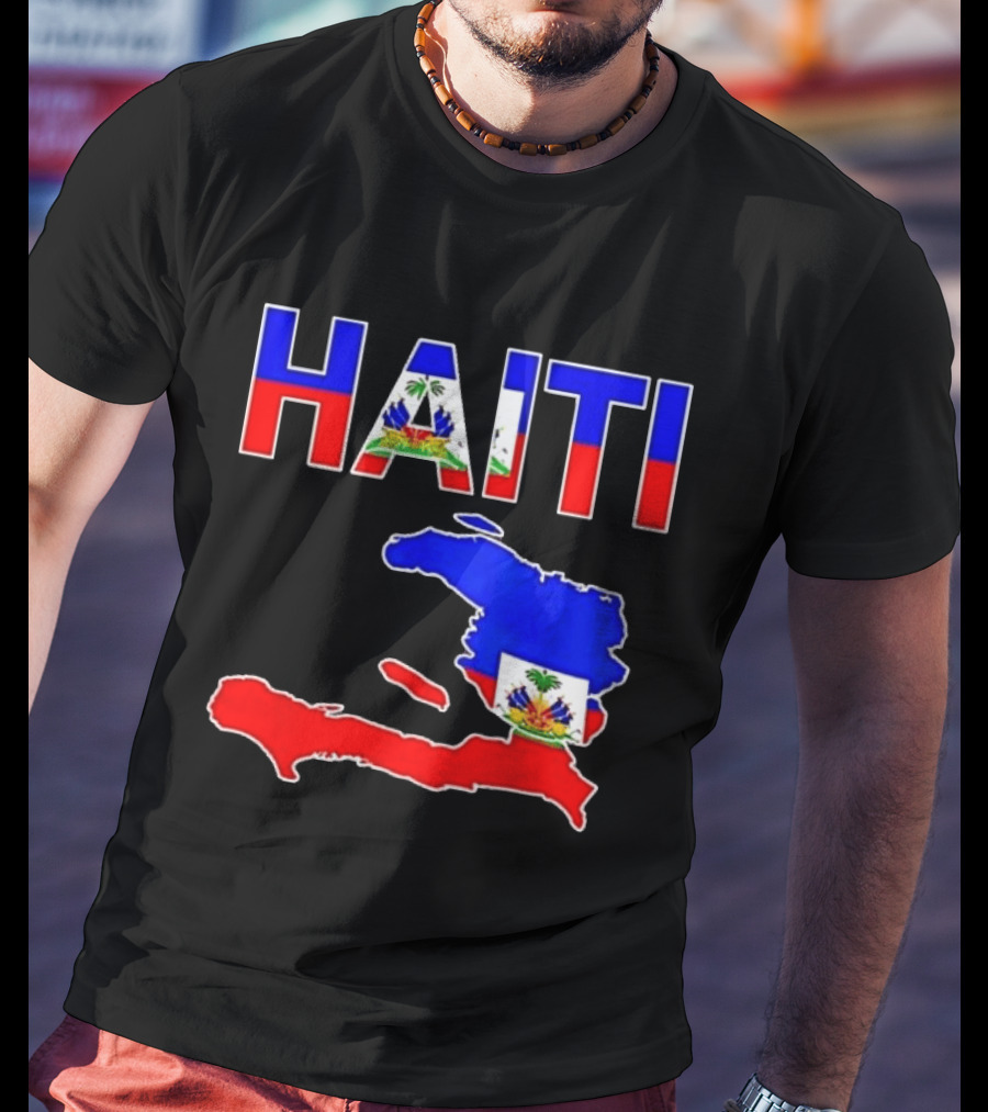 Haiti Flag Day 2026 Map Flag Haitian Pride Celebration T-Shirt