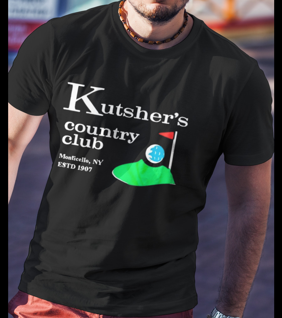 Kutsher's Country Club Monticello NY Established 1907 Retro Golf T-Shirt