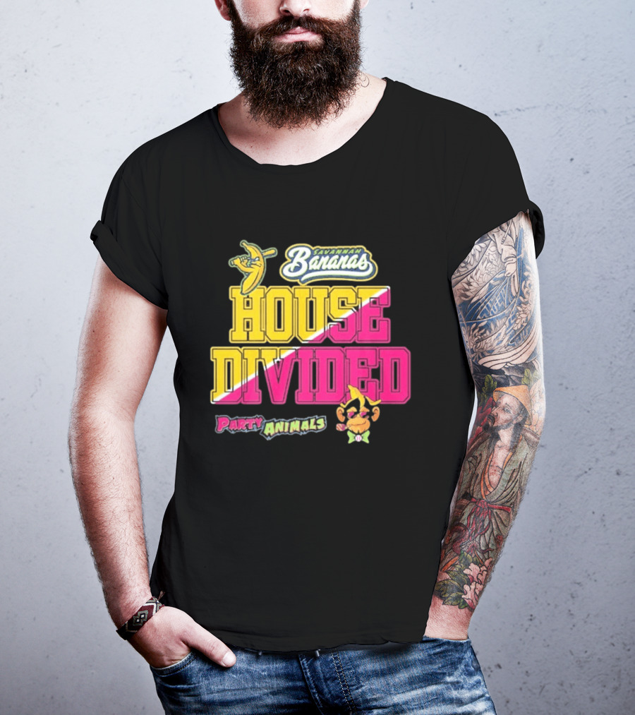 Savannah Bananas House Divided Party Animals T-Shirt