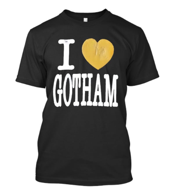 I Heart Gotham Golden Love T-Shirt