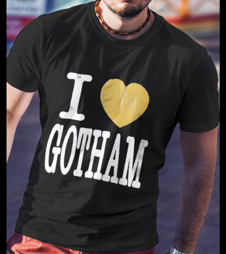 I Heart Gotham Golden Love T-Shirt