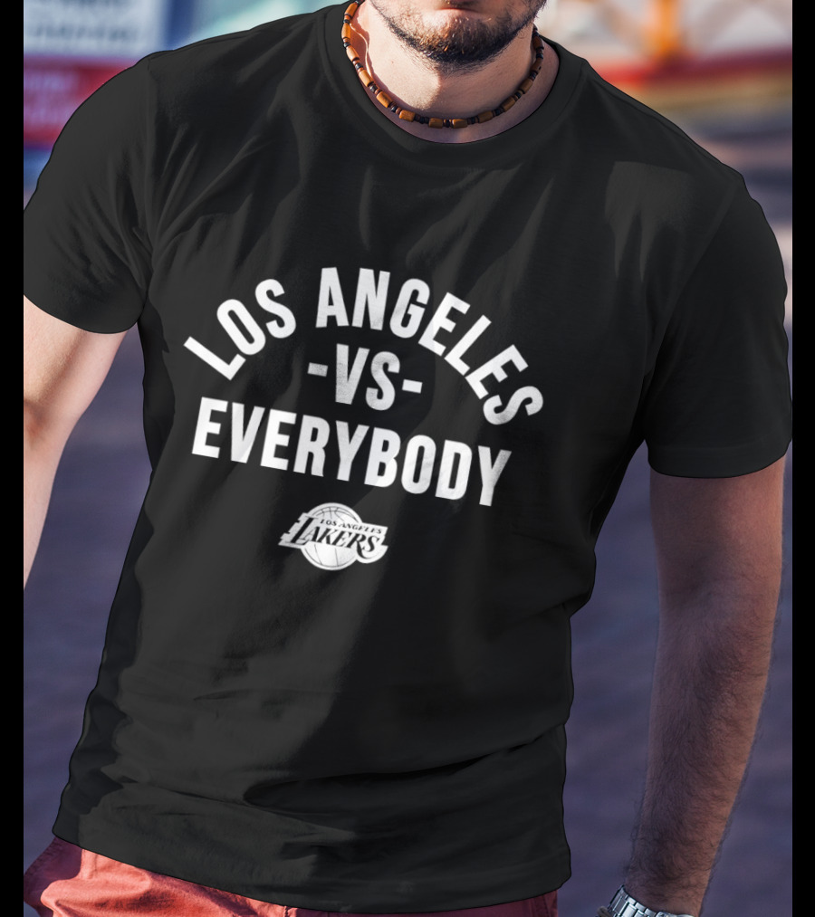 Los Angeles Lakers Vs Everybody NBA Team Spirit T-Shirt