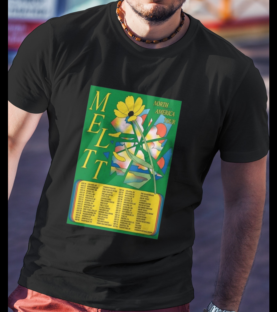 MELTT North America Tour 26 With Flower T-Shirt