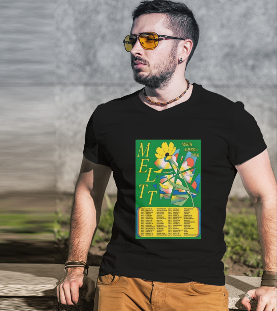 MELTT North America Tour 26 With Flower T-Shirt
