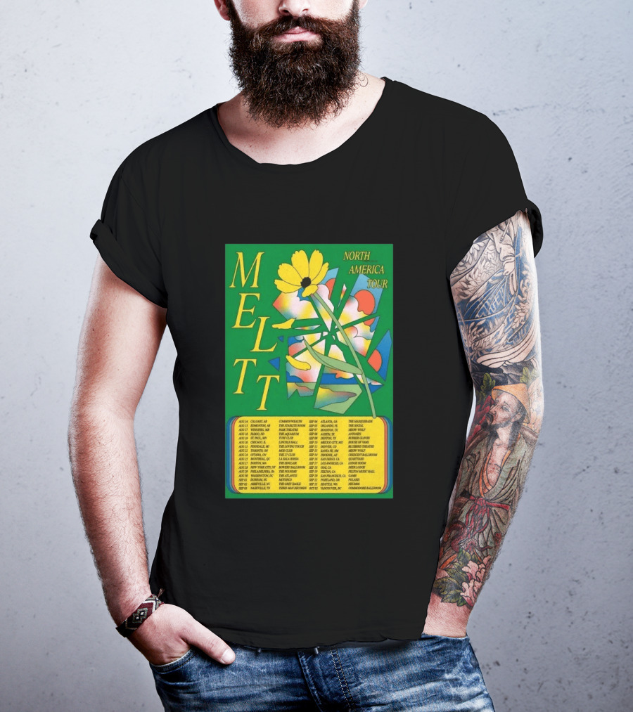 MELTT North America Tour 26 With Flower T-Shirt