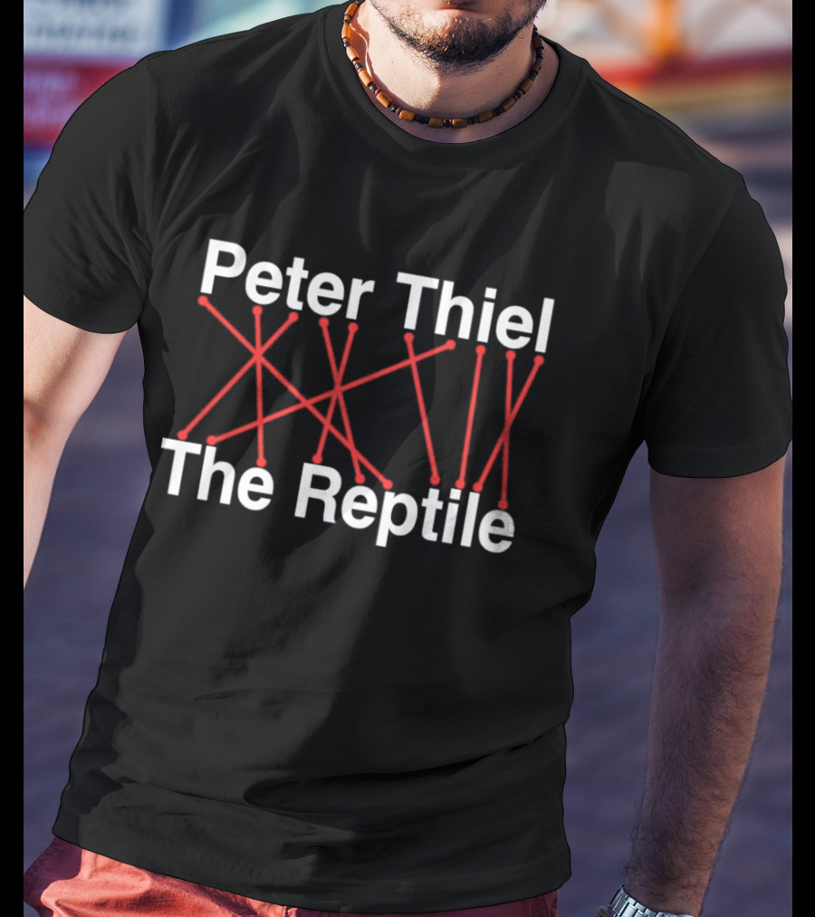 Peter Thiel XXXIX The Reptile T-Shirt