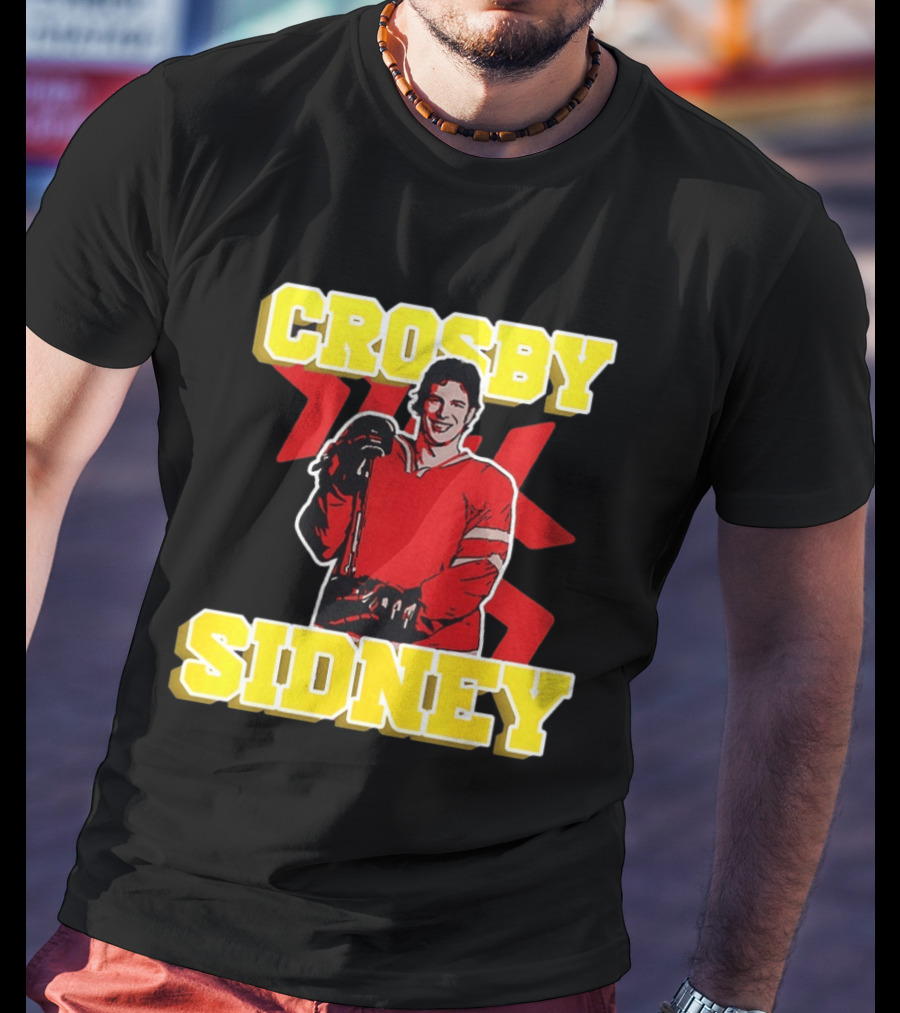 Crosby Sidney Pittsburgh Penguins Hockey NHL Legend T-Shirt