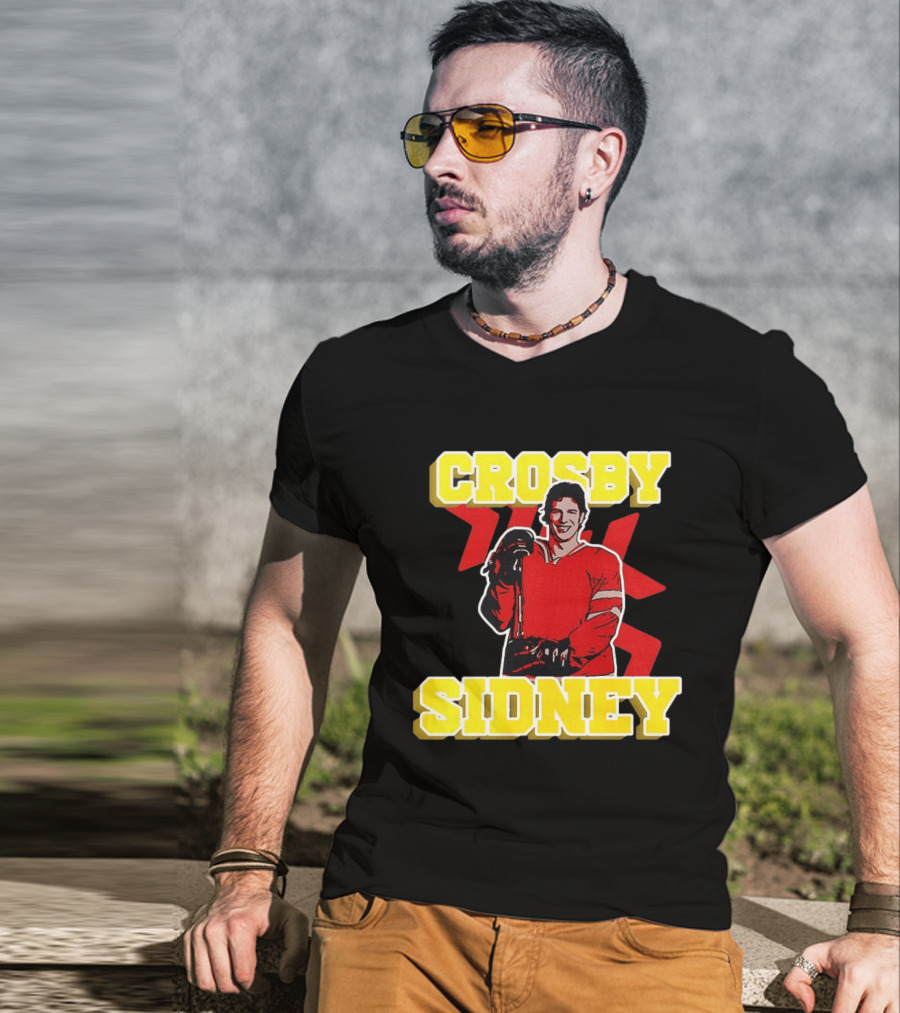 Crosby Sidney Pittsburgh Penguins Hockey NHL Legend T-Shirt