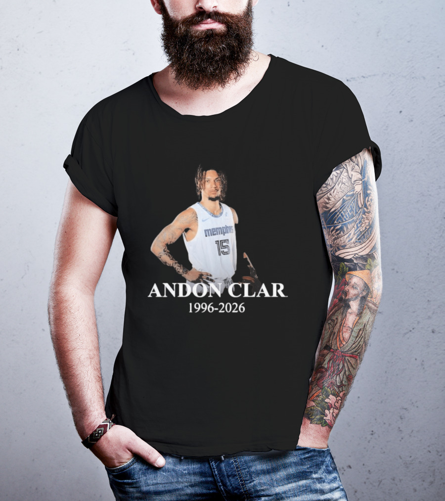 Andon Clar 1996 2026 Memphis 15 T-Shirt