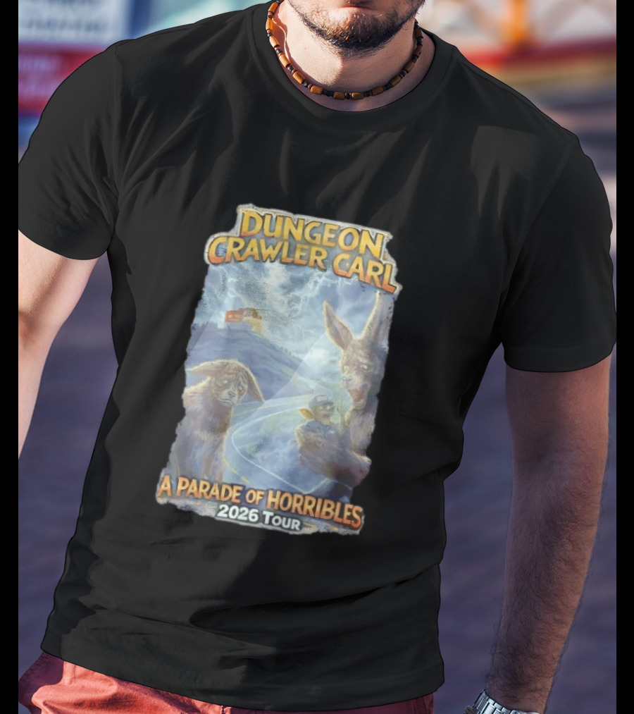 Dungeon Crawler Carl 2026 Tour A Parade Of Horribles Fantasy Adventure T-Shirt