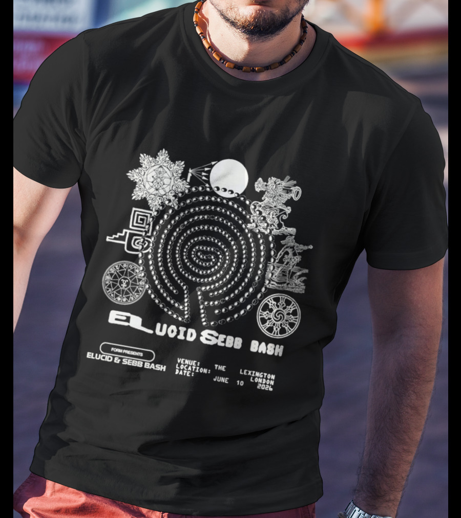Elucid Sebb Bash Lexington London June 10 2026 Concert Event T-Shirt