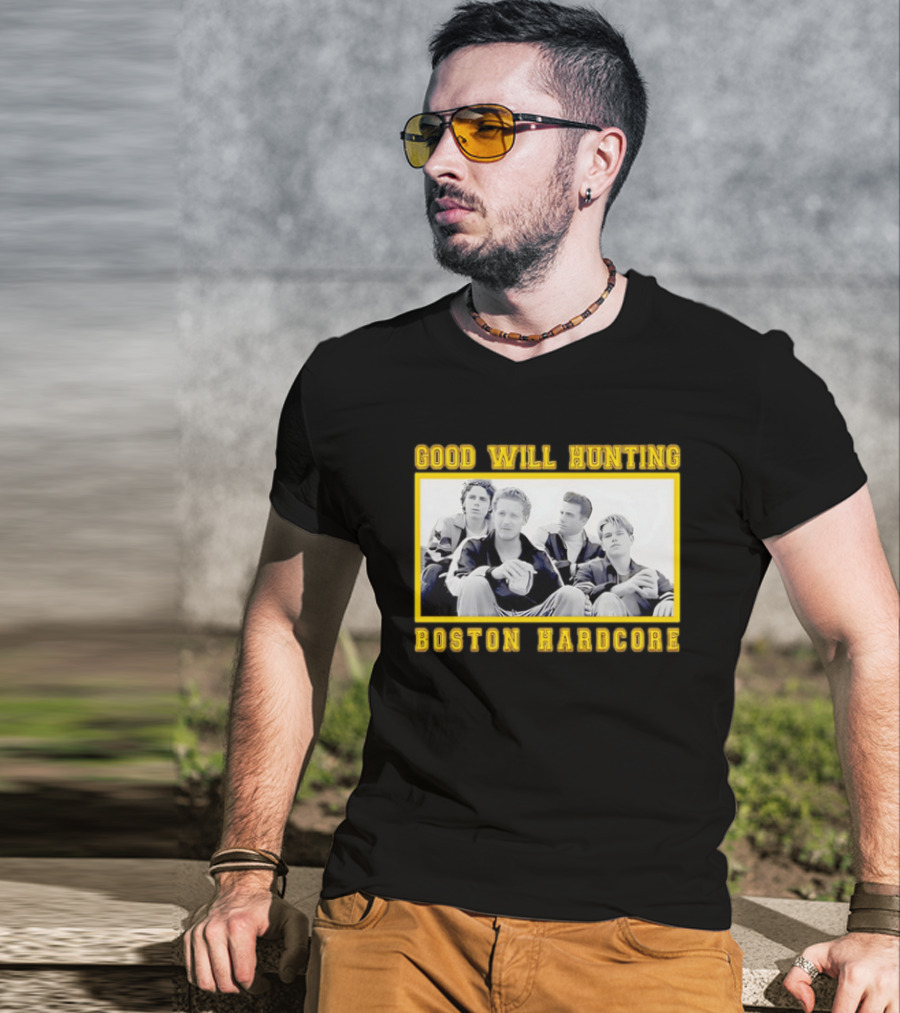 Good Will Hunting Boston Hardcore Matt Damon Ben Affleck T-Shirt