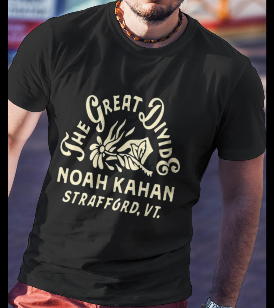 Noah Kahan The Great Divide Strafford VT Floral T-Shirt