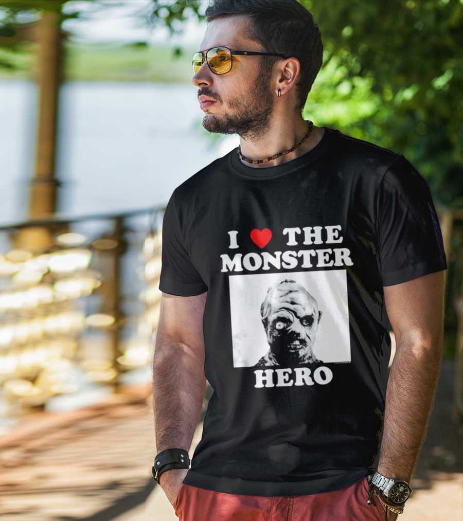 I Love The Monster Hero The Toxic Avenger Troma Entertainment T-Shirt