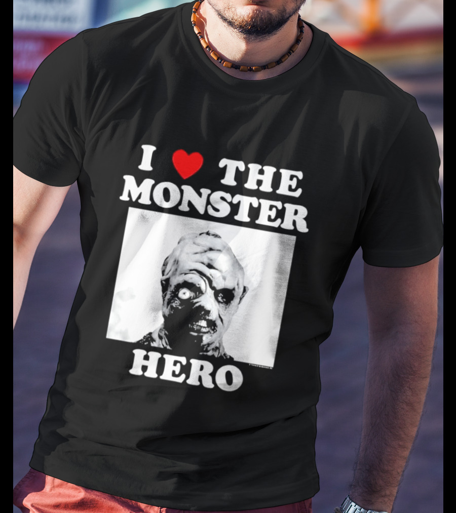 I Love The Monster Hero The Toxic Avenger Troma Entertainment T-Shirt