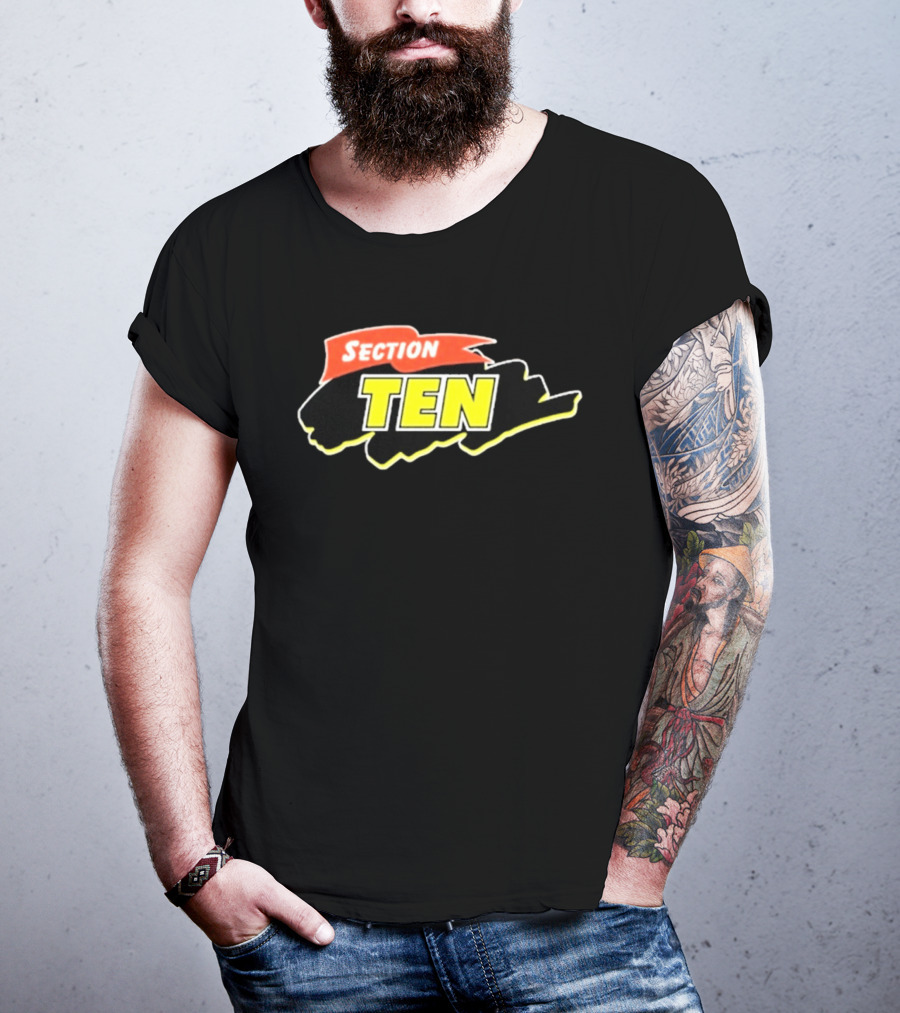 Section Ten Cartoon T-Shirt