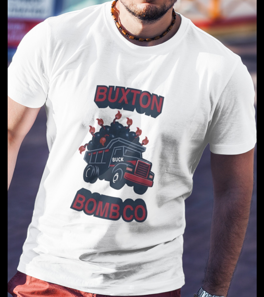 Buxton Bomb Co Buck Truckin' Explosive Truck T-Shirt